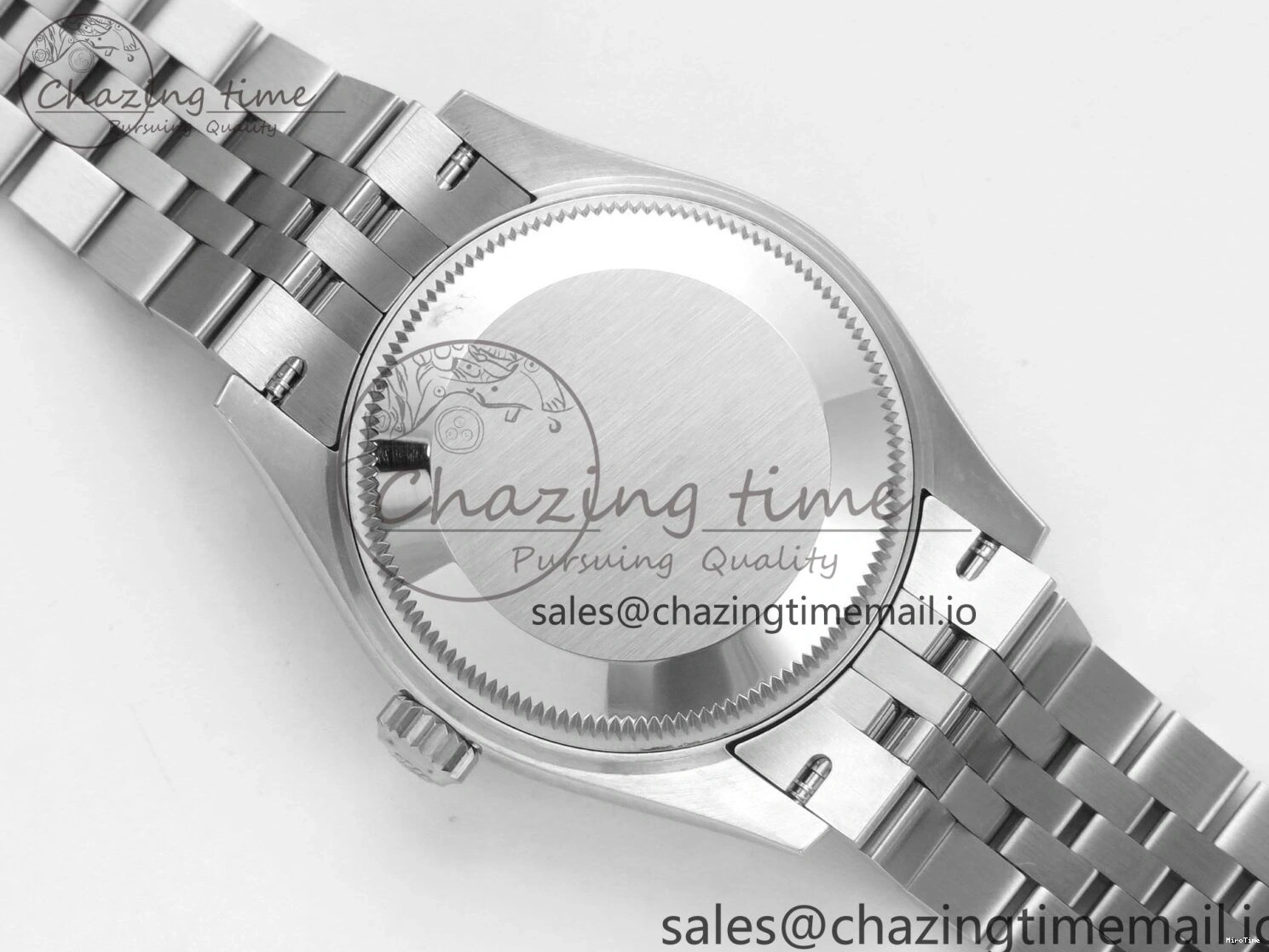 MiroTime 1226 DateJust 31 278274 THBF 1:1 Best Edition 904L Steel RG Roman Dial Diamonds Bezel on SS Jubilee Bracelet HZ Cal. Modern 37